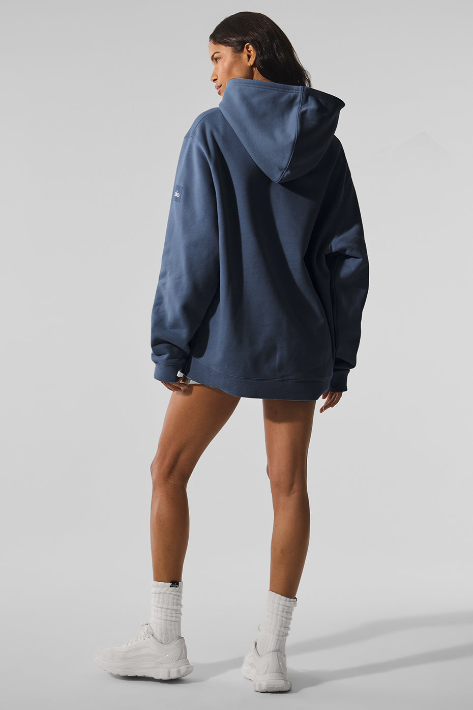 Alo Yoga Renown Heavy Weight Hoodie - Bluestone