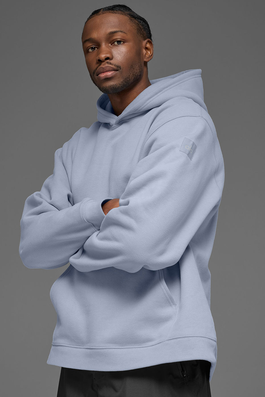Alo Yoga Renown Heavy Weight Hoodie - Winter Frost