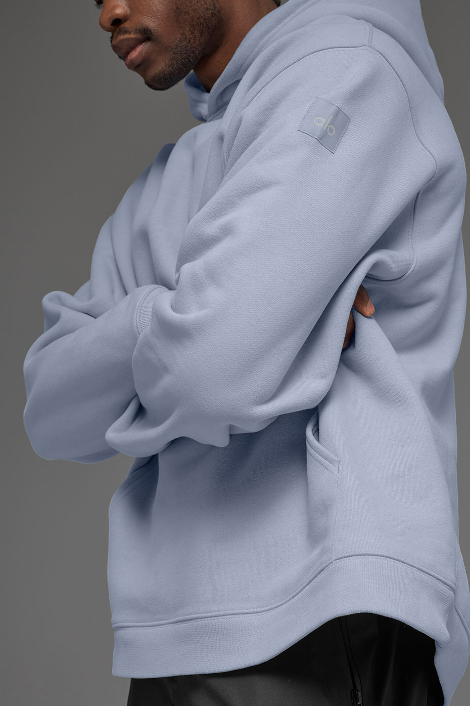 Alo Yoga Renown Heavy Weight Hoodie - Winter Frost
