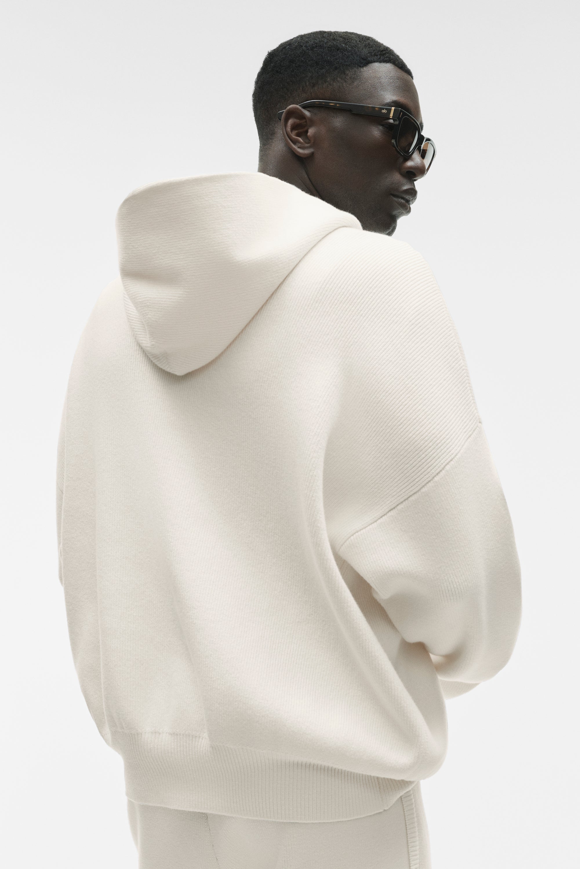Alo Yoga Scholar Hooded Sweater - Ivory