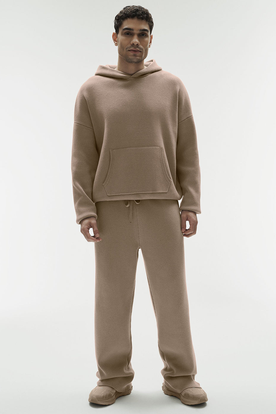 Alo Yoga Scholar Hooded Sweater - Gravel