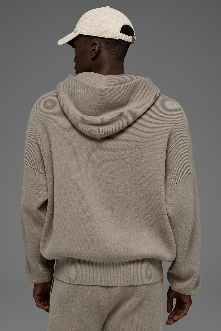 Alo Yoga Scholar Hooded Sweater - Light Cocoa