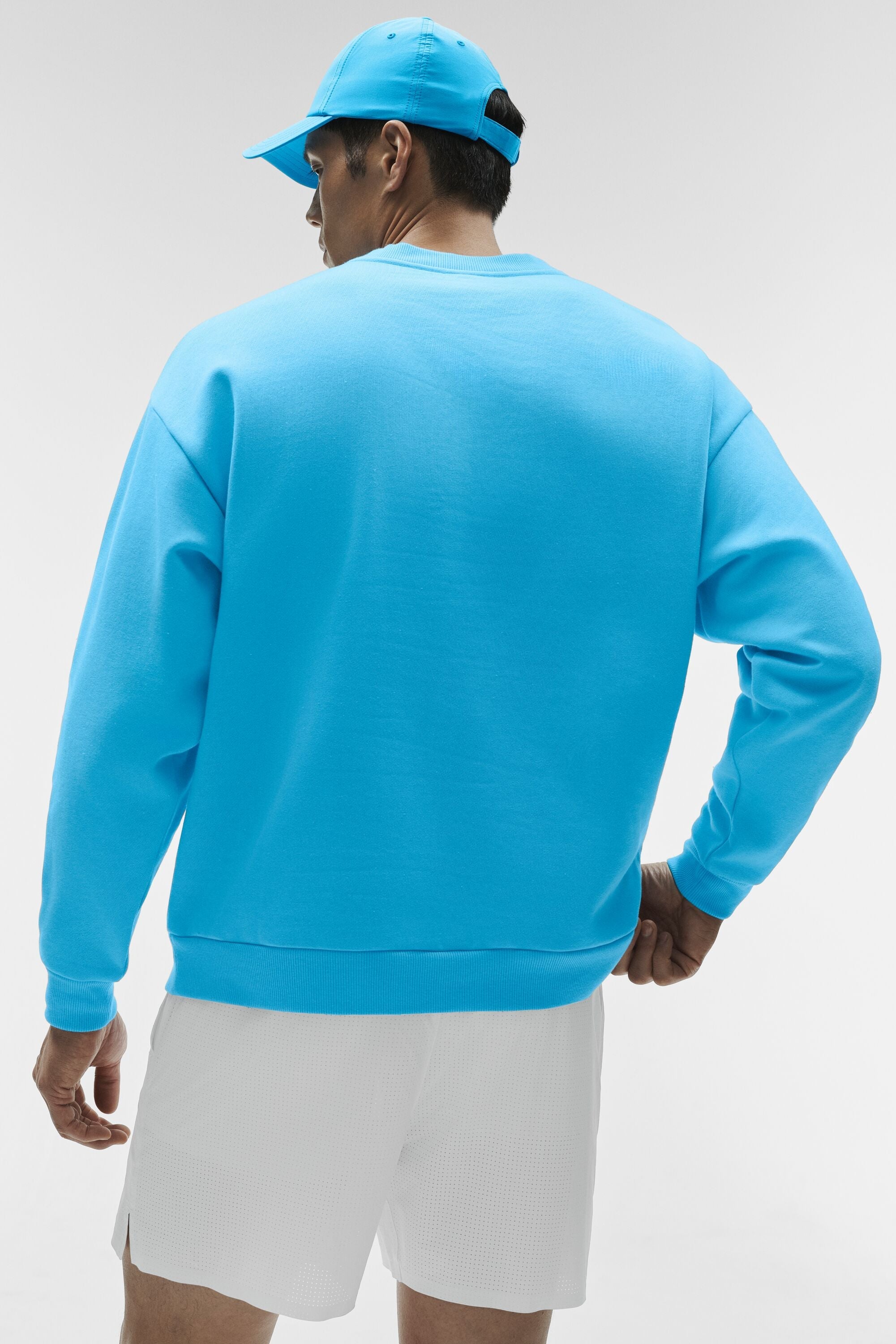 Alo Yoga Accolade Crew Neck Pullover - Azure Blue