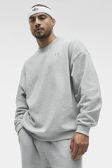 Alo Yoga Accolade Crew Neck Pullover - Athletic Heather Grey