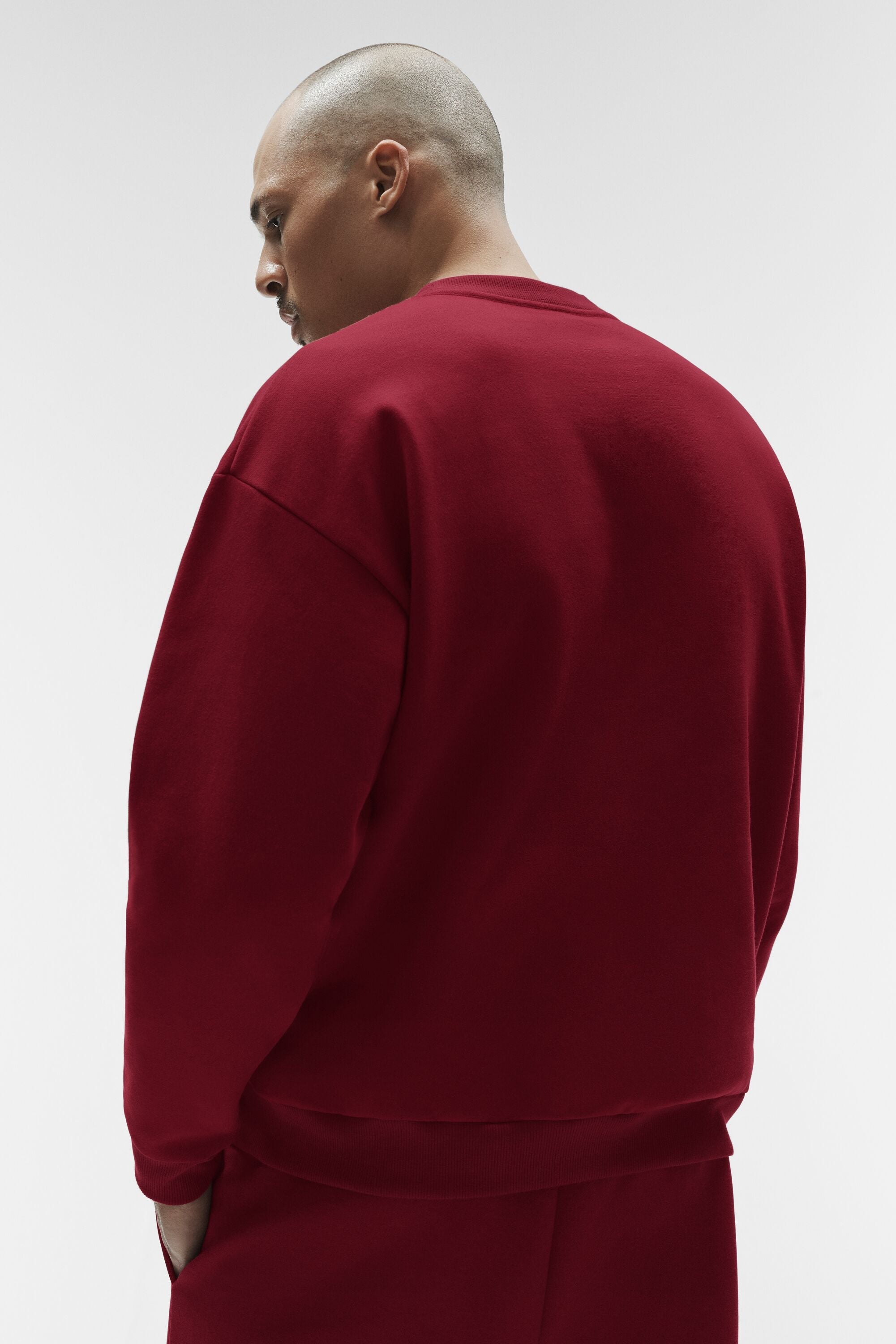 Alo Yoga Accolade Crew Neck Pullover - Summer Romance Red