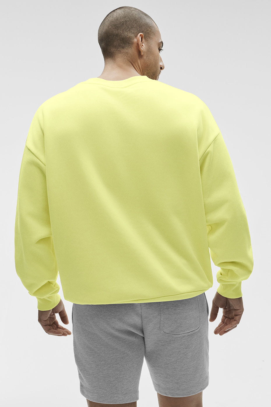 Alo Yoga Accolade Crew Neck Pullover - Sunshine