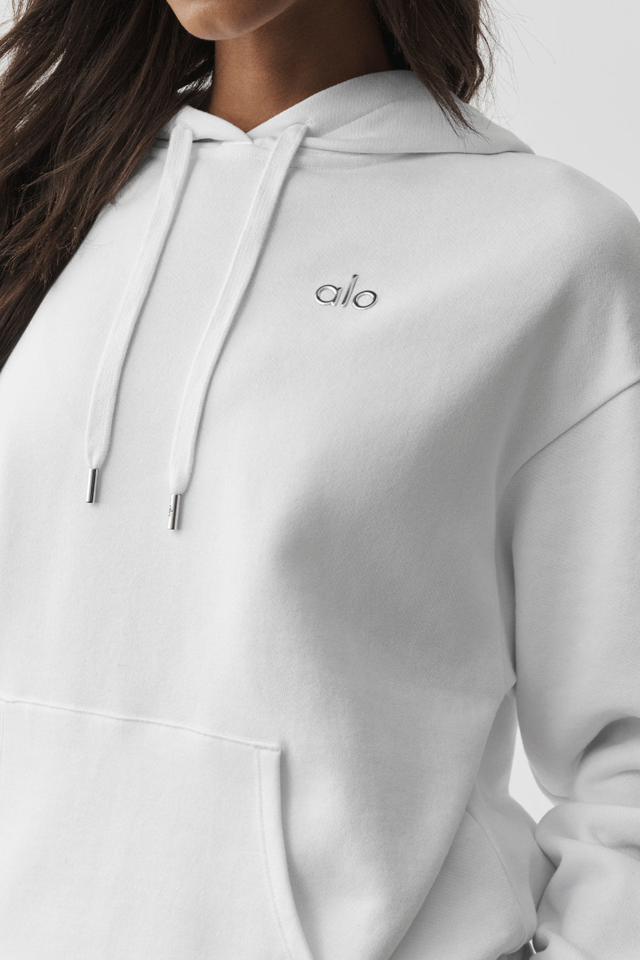 Alo Yoga Accolade Hoodie - White