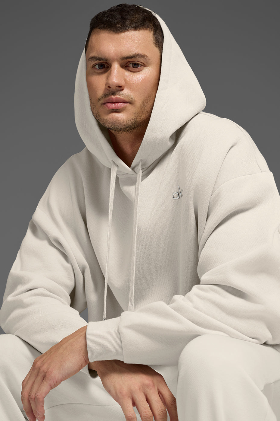 Alo Yoga Accolade Hoodie - Bone