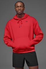 Alo Yoga Accolade Hoodie - Bright Red