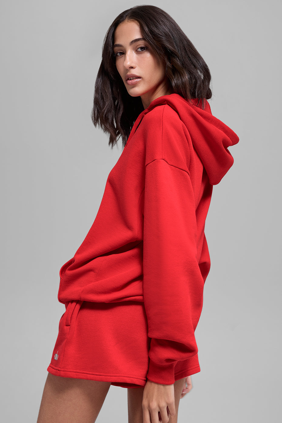 Alo Yoga Accolade Hoodie - Bright Red