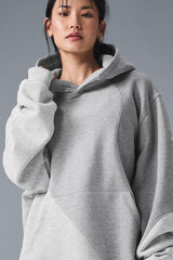 Alo Yoga Make Waves Hoodie - Athletic Heather Grey Tonal