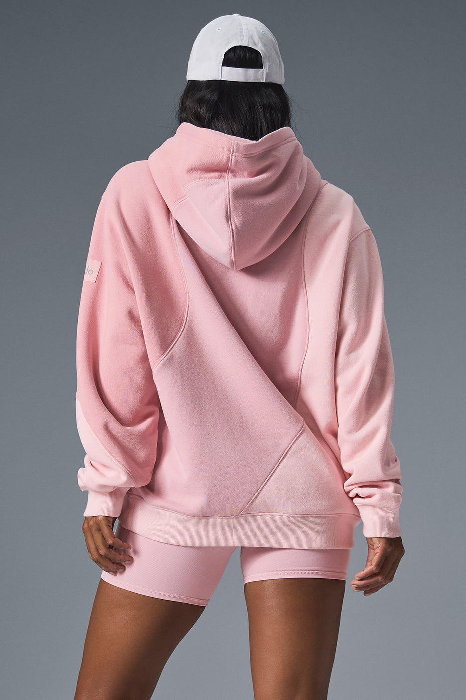 Alo Yoga Make Waves Hoodie - Sunset Pink Tonal