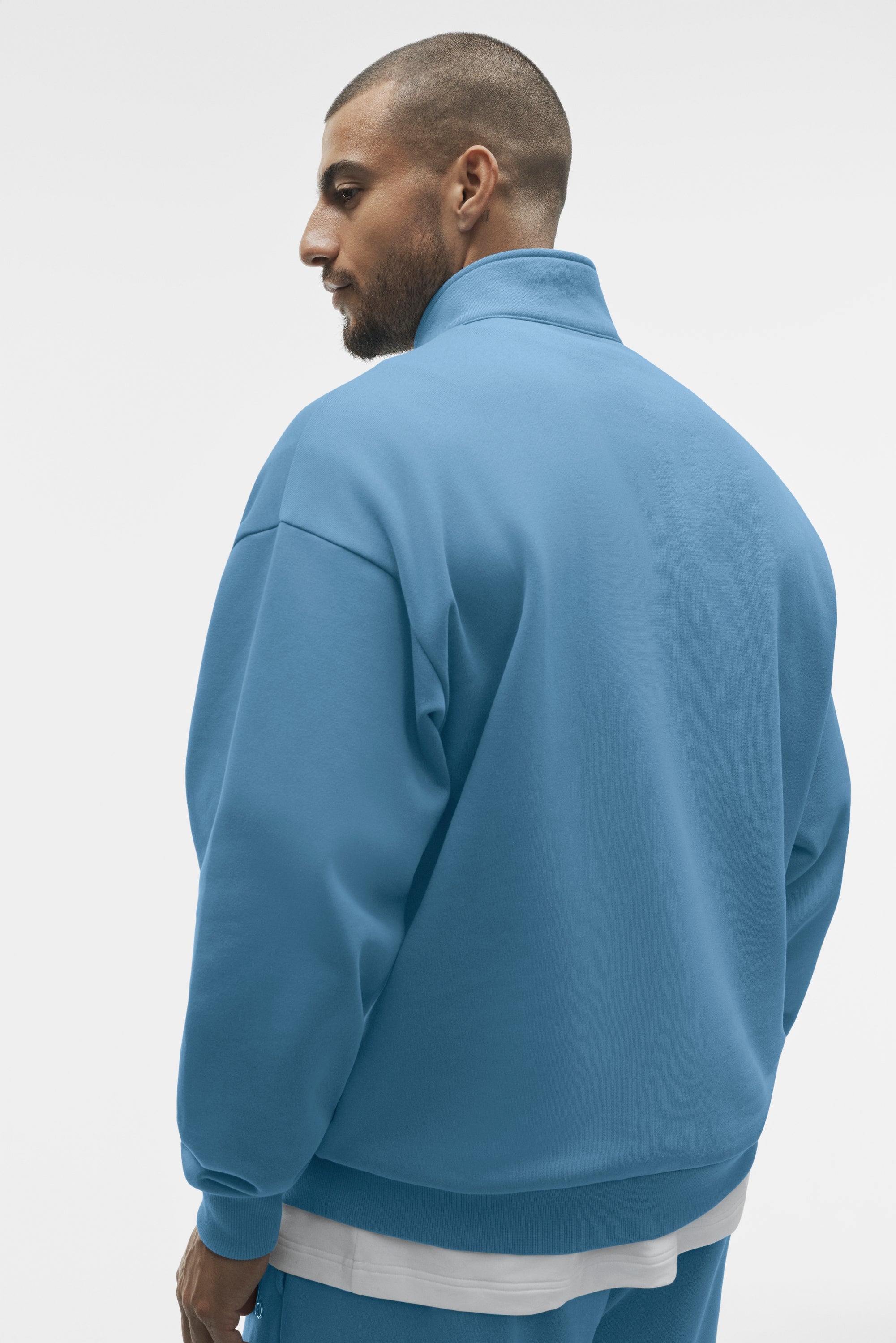 Alo Yoga Accolade 1/4 Zip Pullover - California Blue