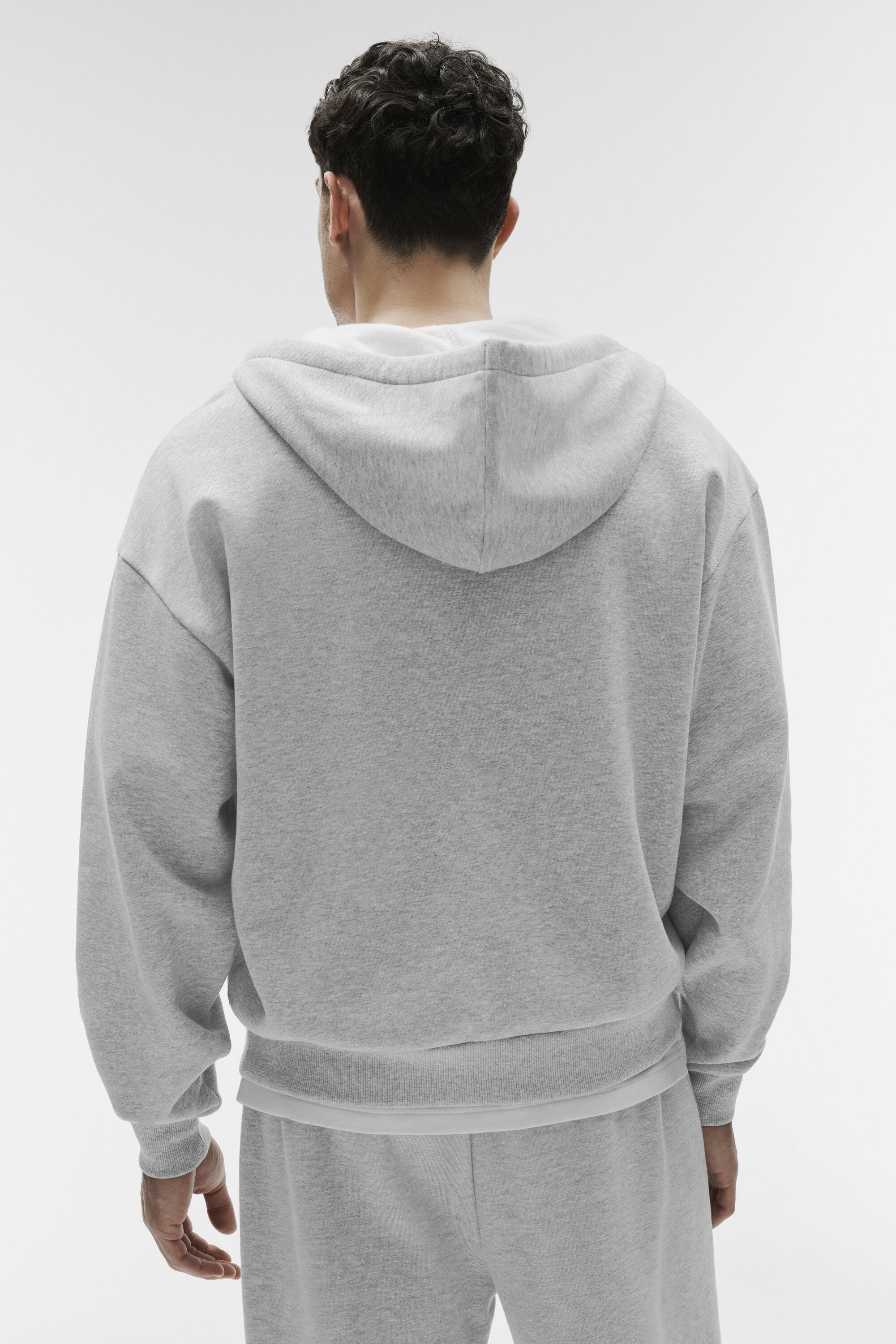 Alo Yoga Accolade Full Zip Hoodie - Athletic Heather Grey