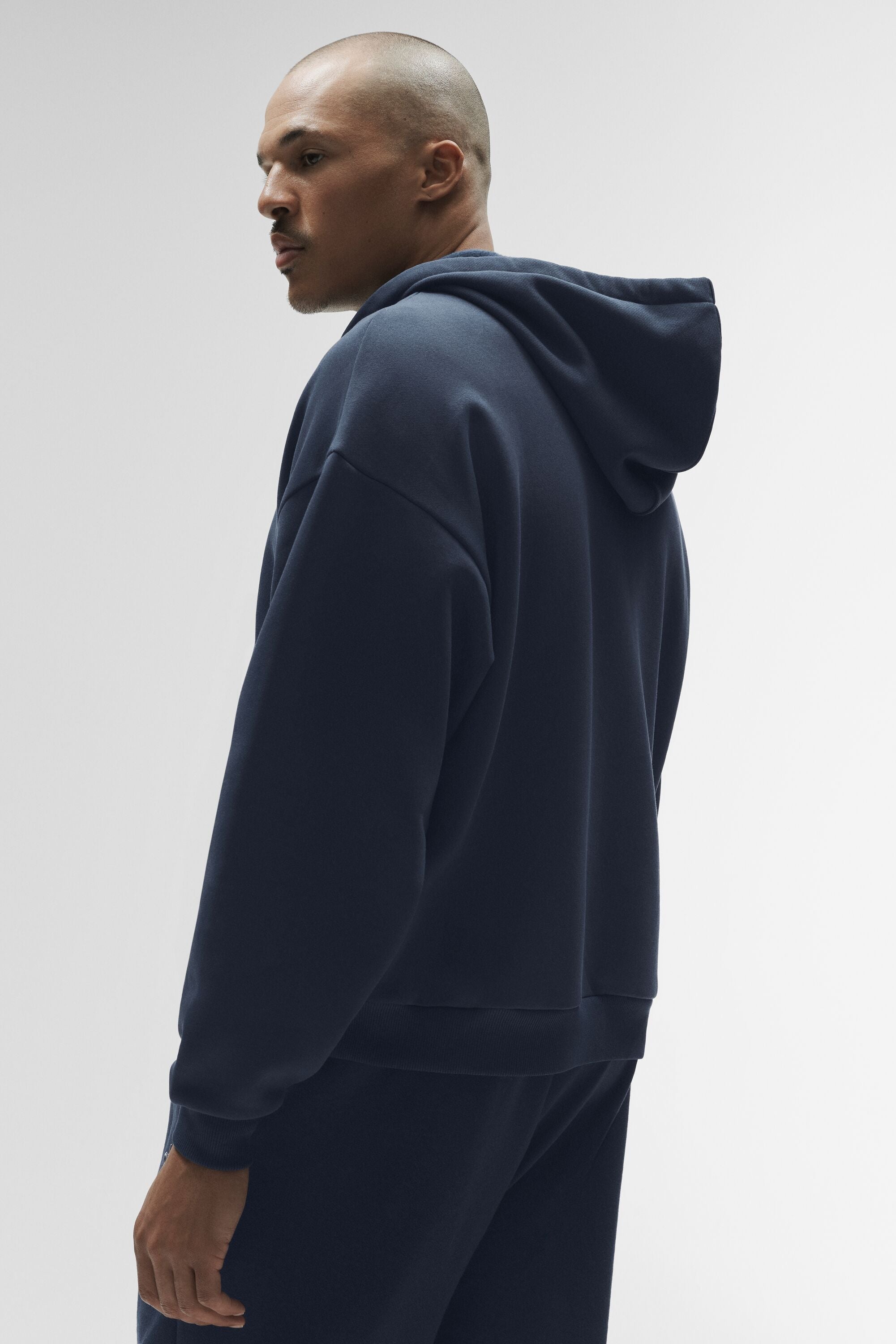 Alo Yoga Accolade Full Zip Hoodie - Navy