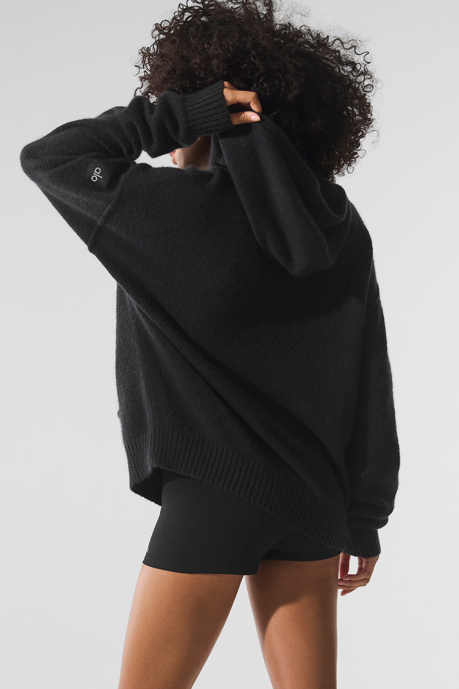 Alo Yoga Wool Cashmere New Class Hoodie - Black