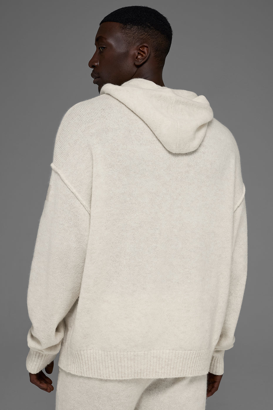 Alo Yoga Wool Cashmere New Class Hoodie - Bone Heather