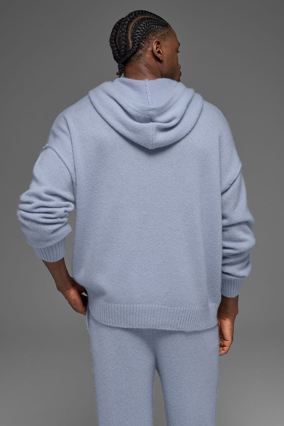 Alo Yoga Wool Cashmere New Class Hoodie - Winter Frost