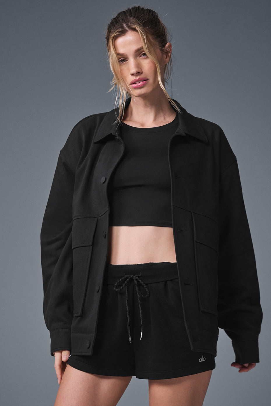 Alo Yoga Unisex One Up Jacket - Black