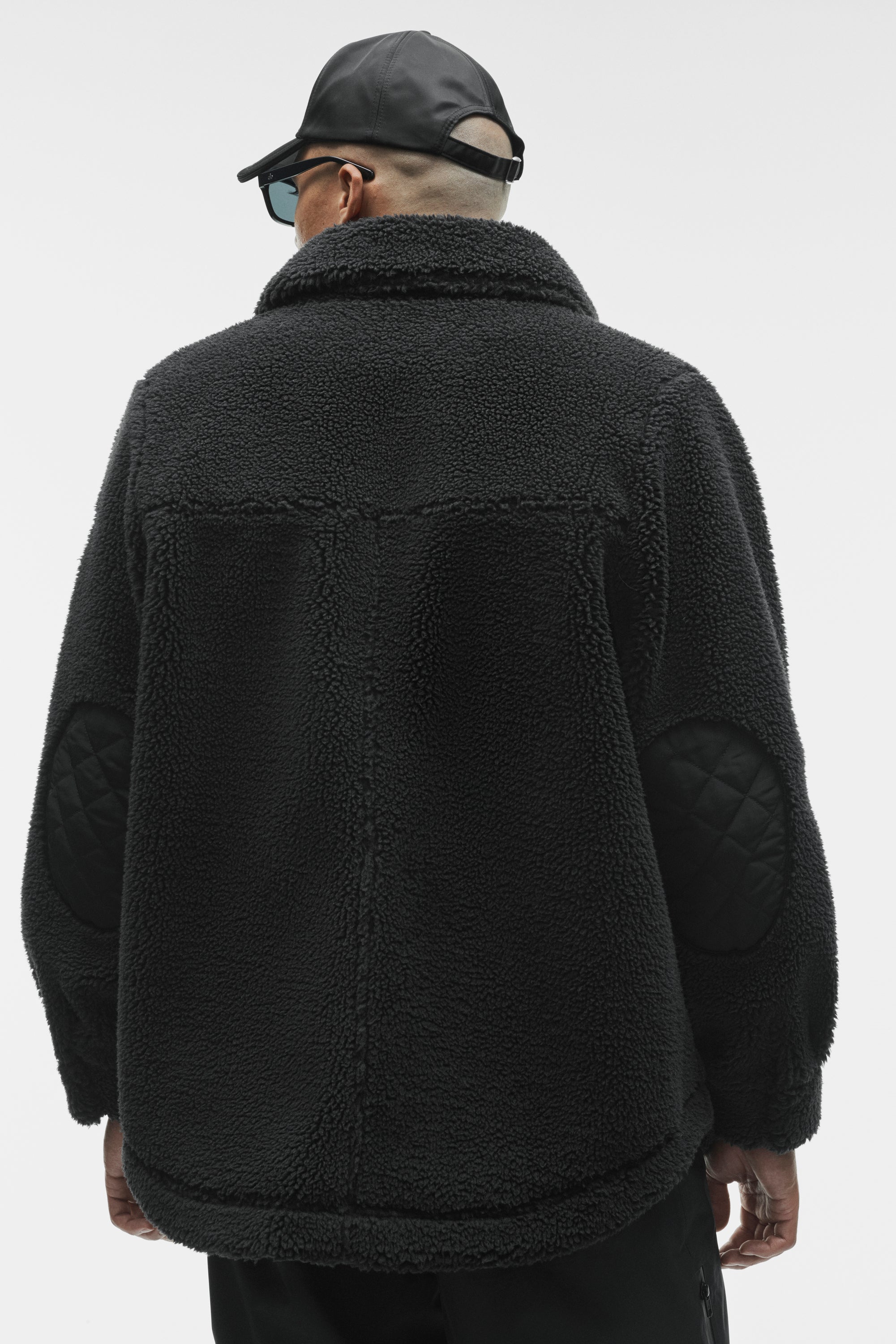 Alo Yoga Sherpa Edge Shacket - Black