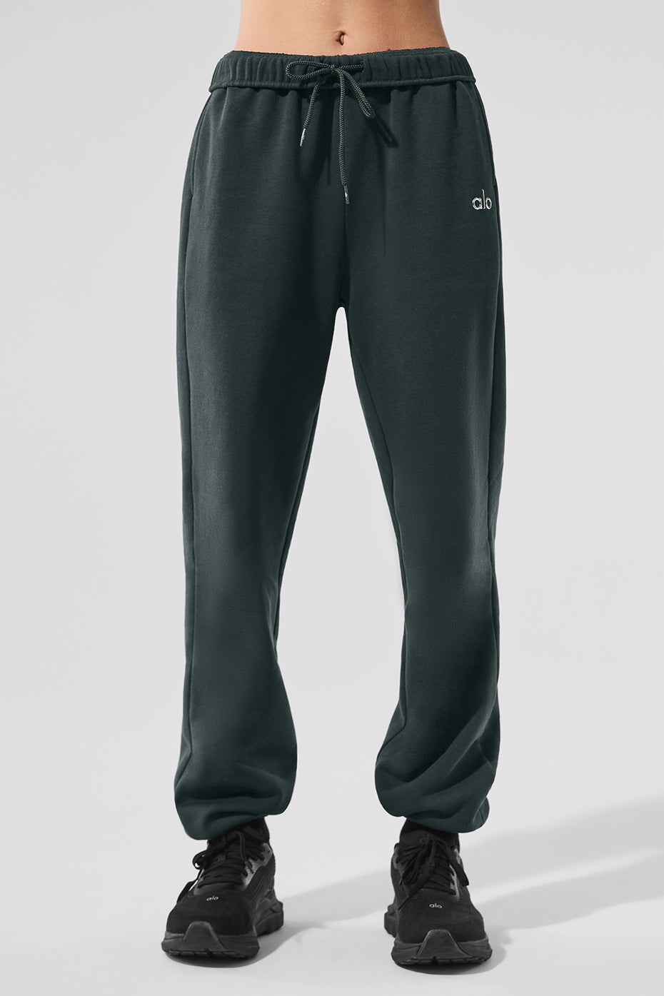 Alo Yoga Accolade Sweatpant - Charcoal Green