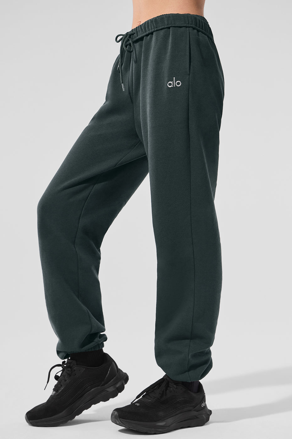 Alo Yoga Accolade Sweatpant - Charcoal Green