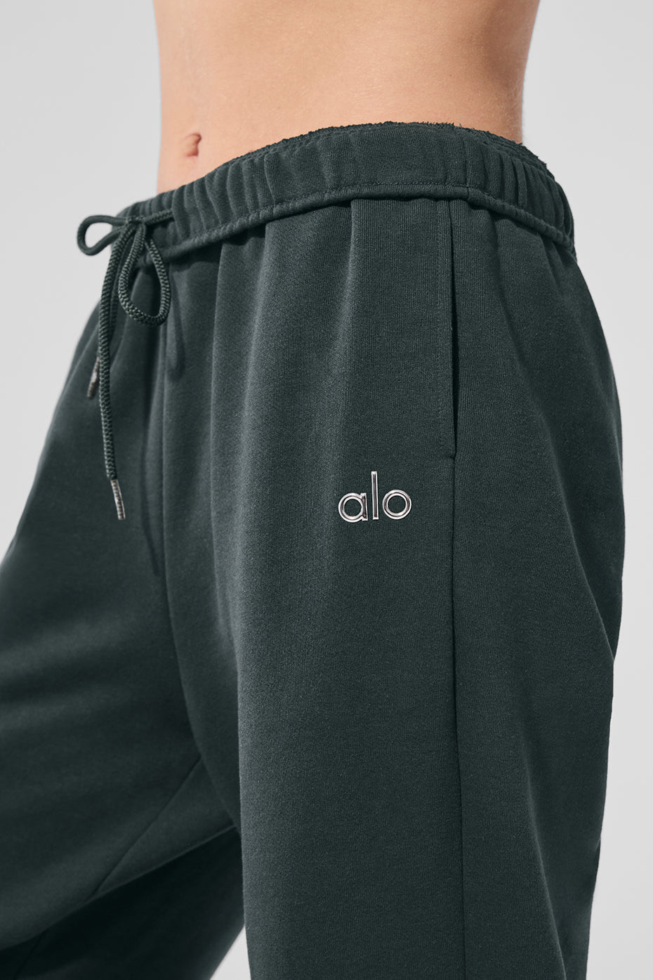 Alo Yoga Accolade Sweatpant - Charcoal Green
