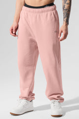 Alo Yoga Accolade Sweatpant - Pink Quartz