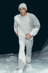 Alo Yoga Make Waves Sweatpant - Athletic Heather Grey Tonal