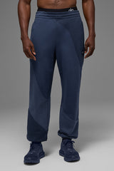 Alo Yoga Make Waves Sweatpant - Navy Tonal