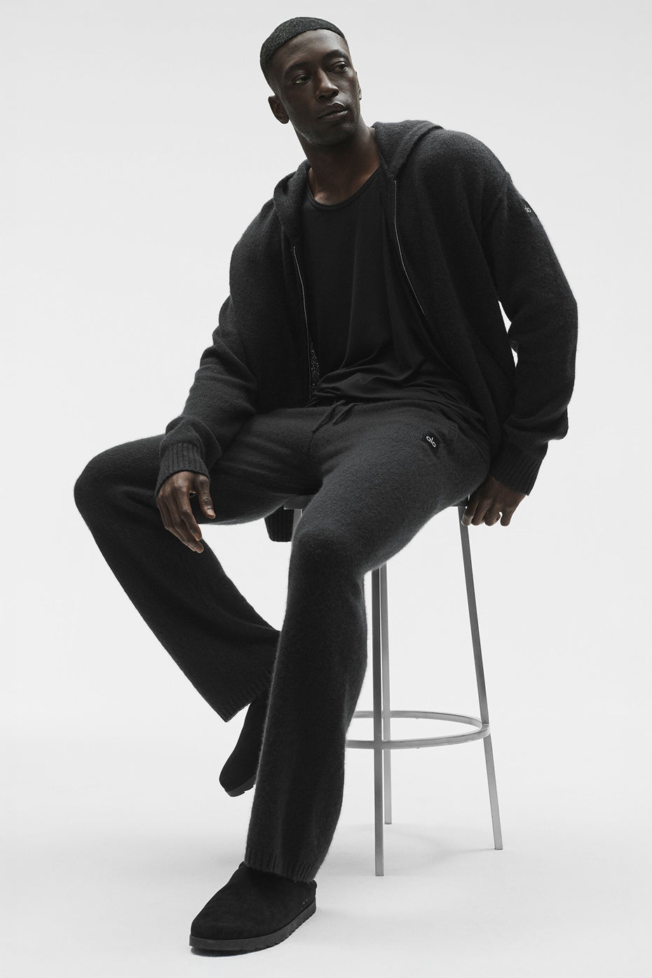 Alo Yoga Wool Cashmere New Class Sweatpant - Black