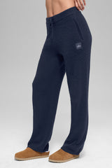 Alo Yoga Wool Cashmere New Class Sweatpant - Navy