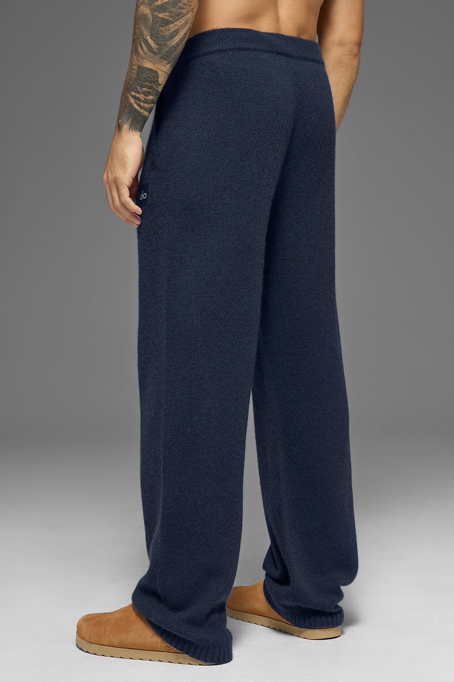 Alo Yoga Wool Cashmere New Class Sweatpant - Navy