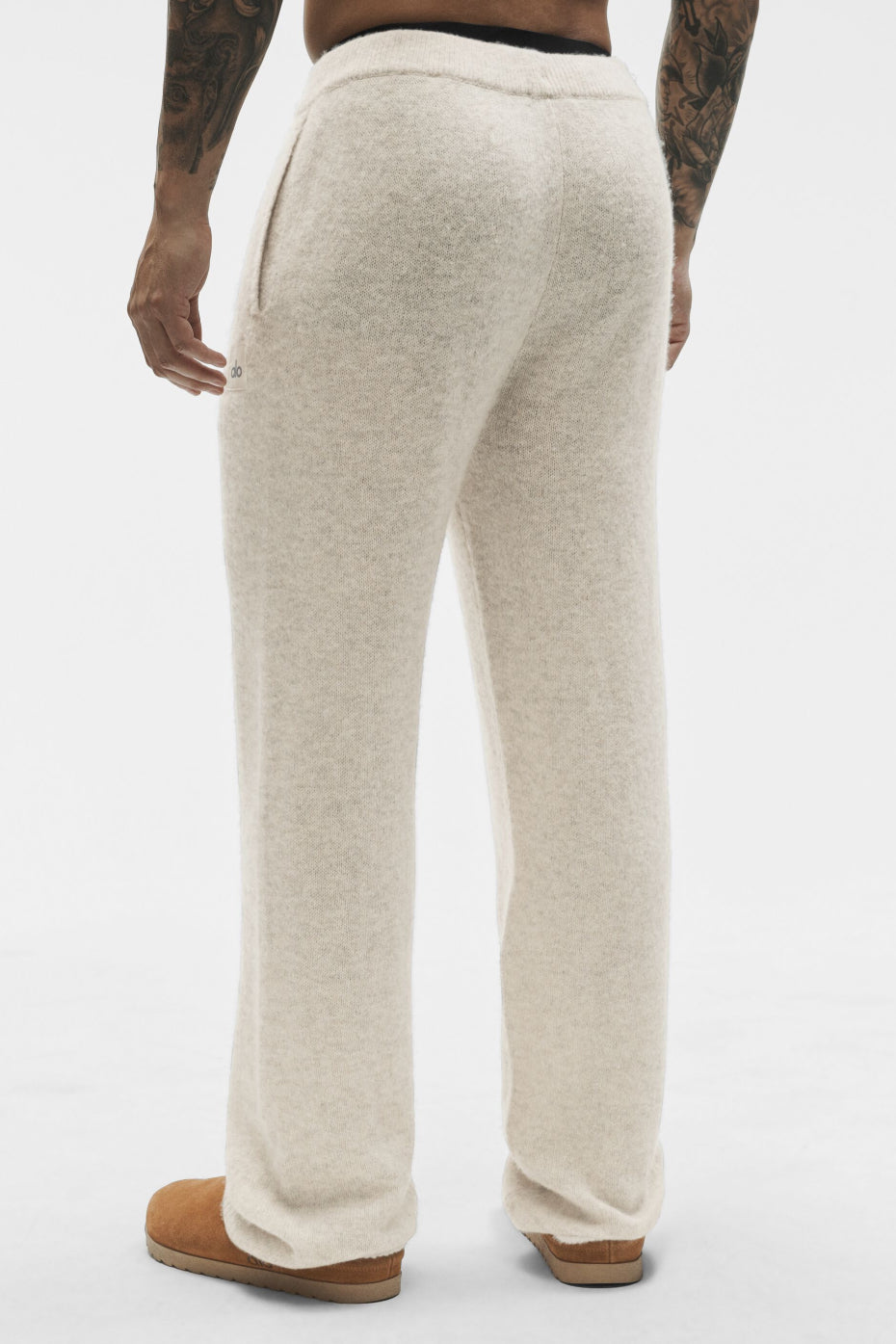 Alo Yoga Wool Cashmere New Class Sweatpant - Oatmeal Heather