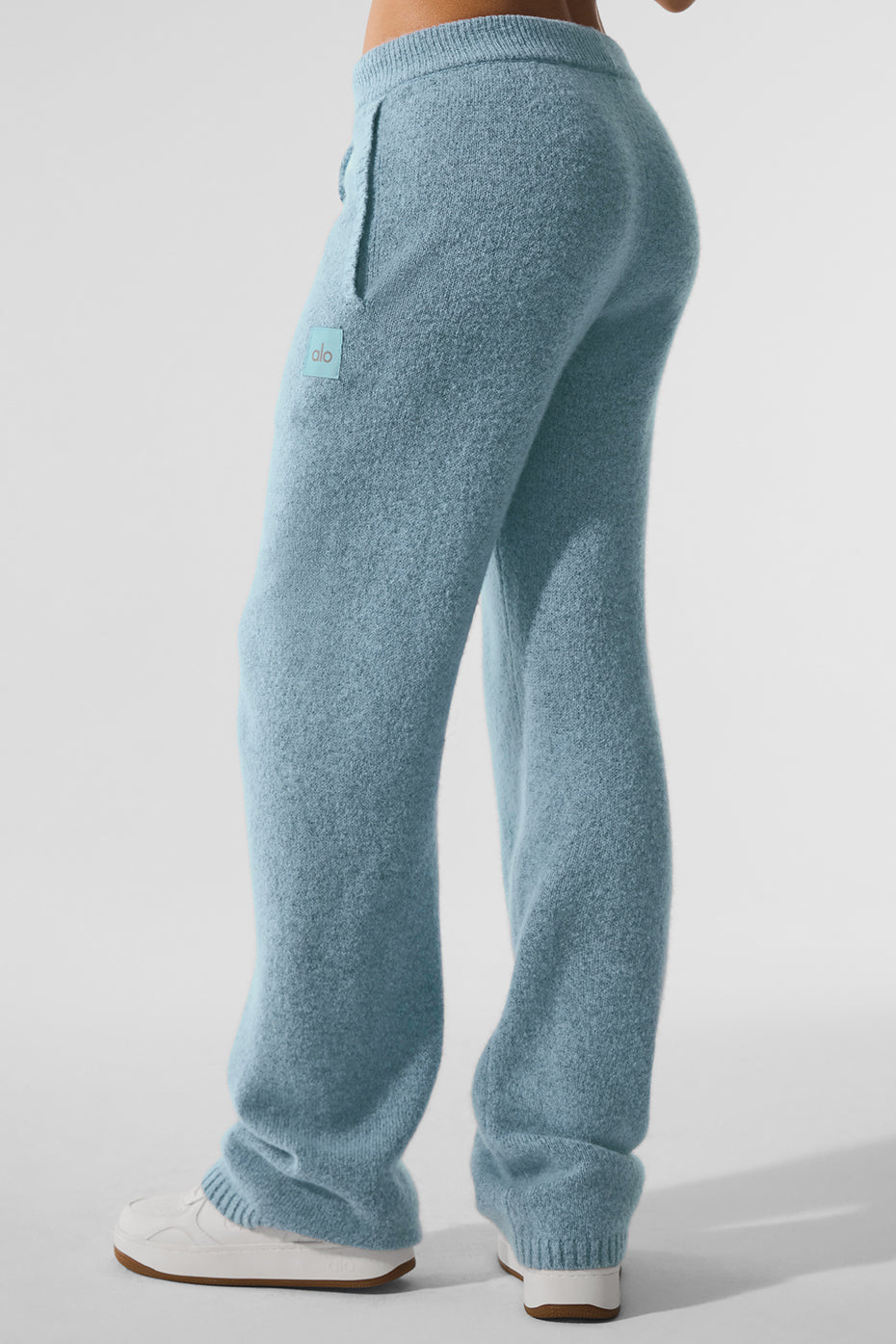Alo Yoga Wool Cashmere New Class Sweatpant - Celestial Blue Granite Heather