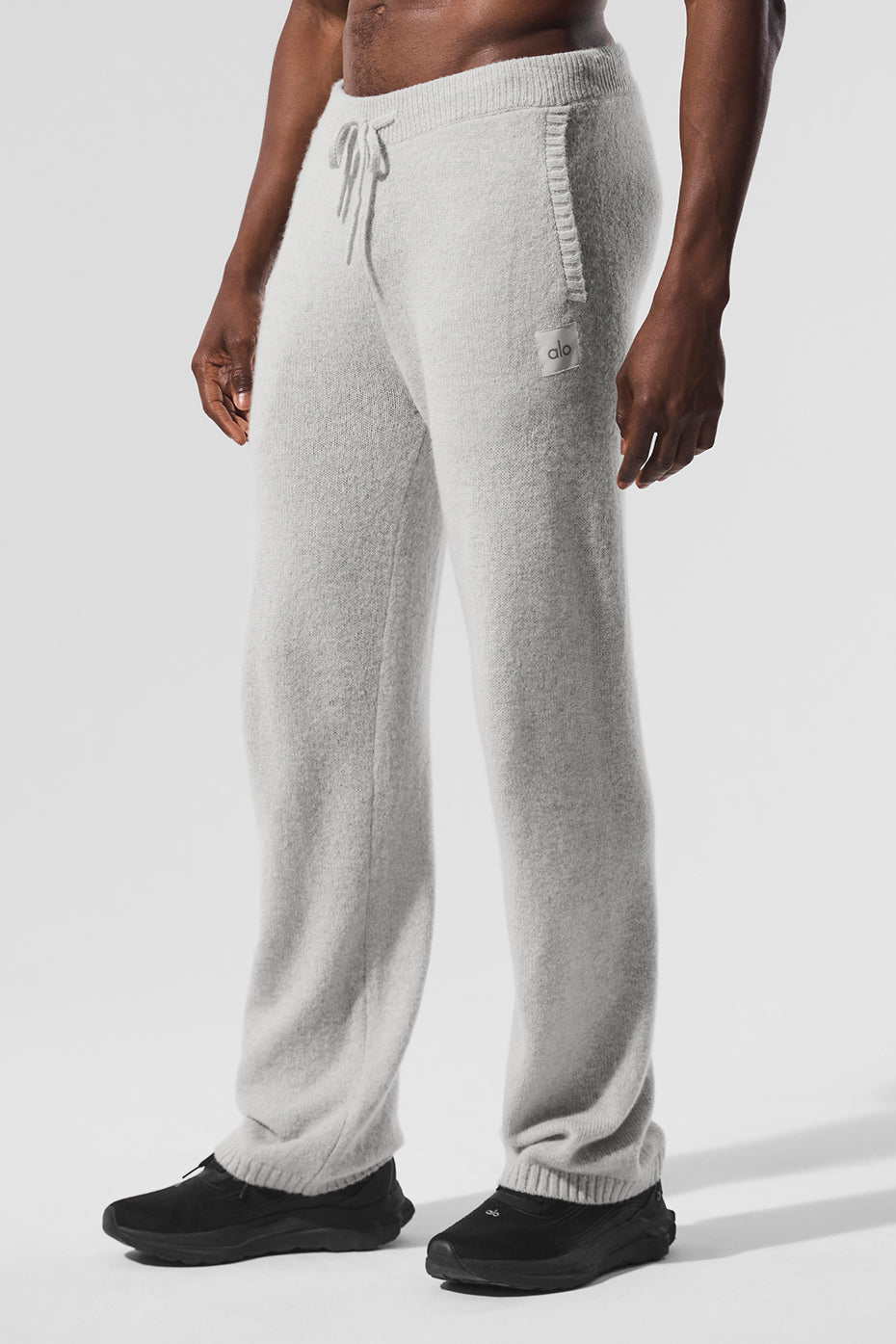 Alo Yoga Wool Cashmere New Class Sweatpant - Pearl Grey Heather