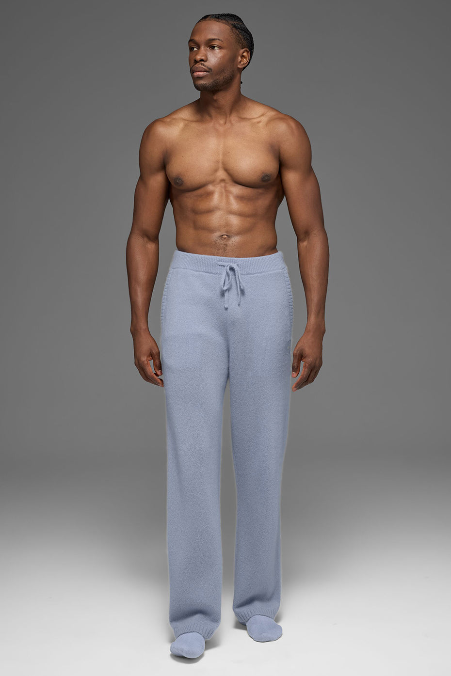 Alo Yoga Wool Cashmere New Class Sweatpant - Winter Frost