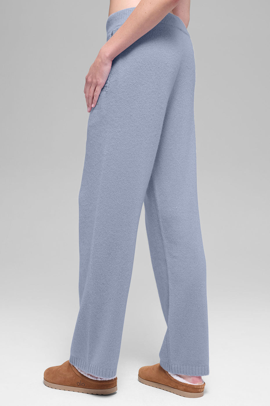 Alo Yoga Wool Cashmere New Class Sweatpant - Winter Frost