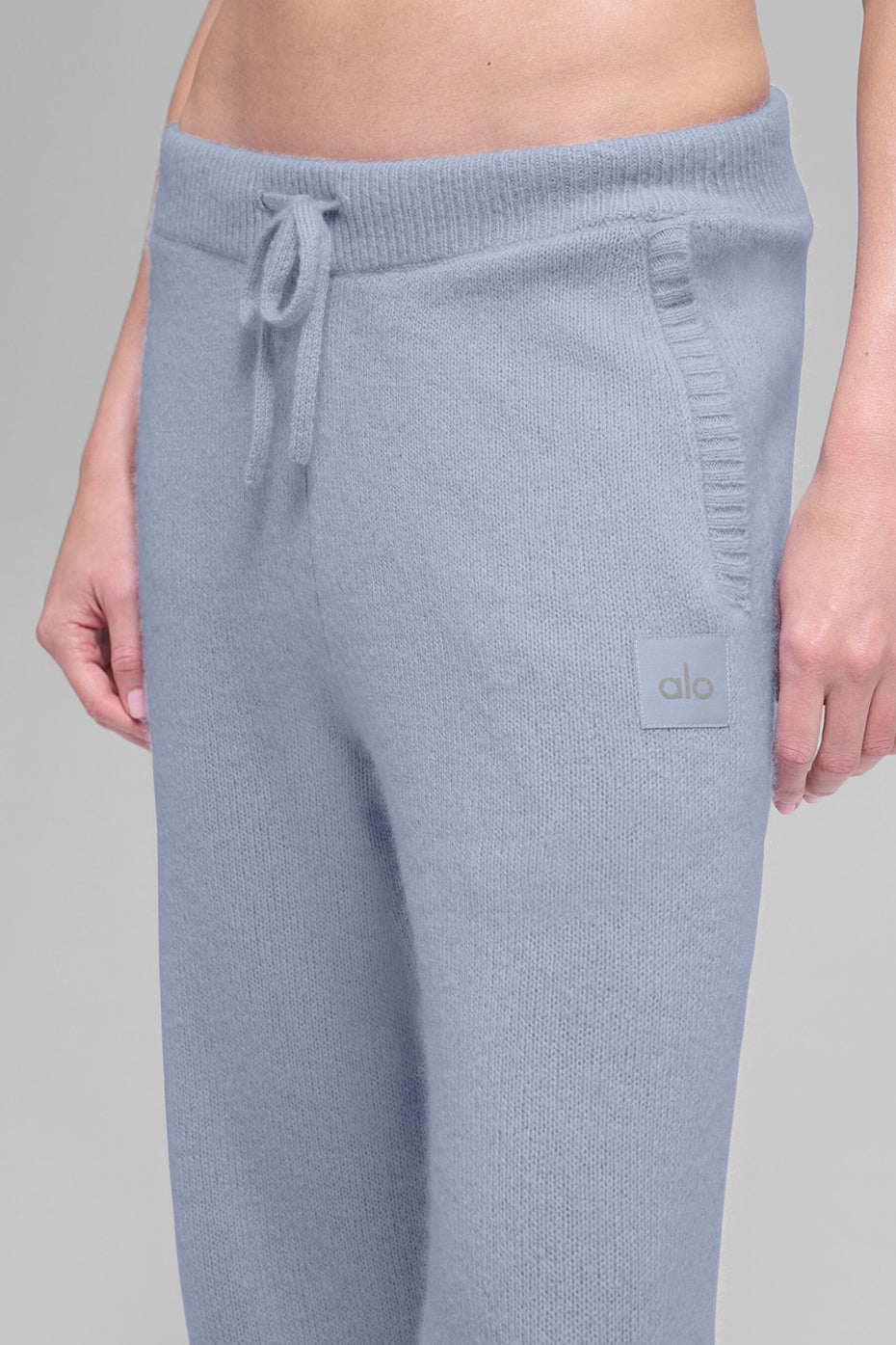 Alo Yoga Wool Cashmere New Class Sweatpant - Winter Frost