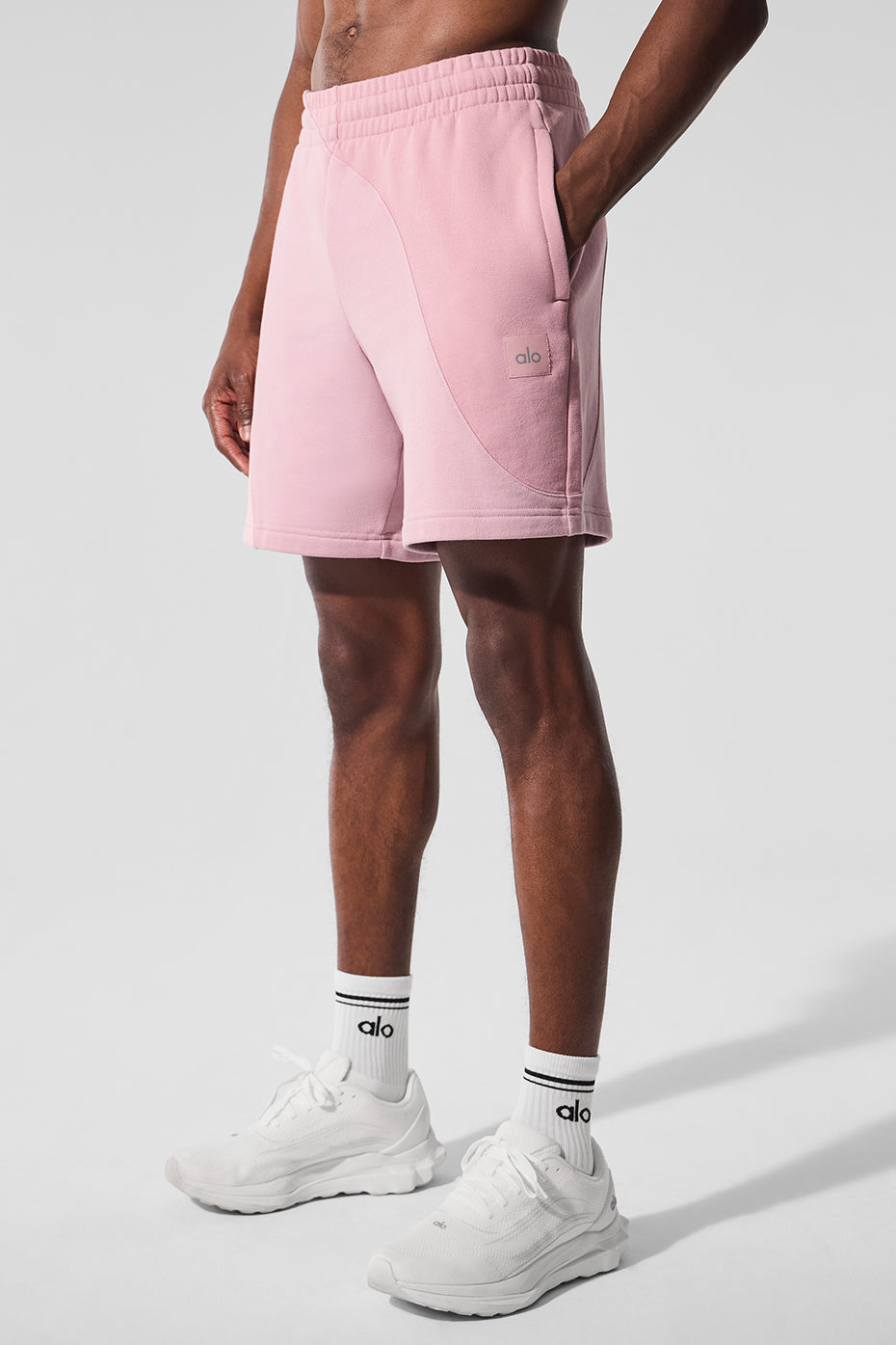 Alo Yoga 7" Make Waves Short - Sunset Pink Tonal