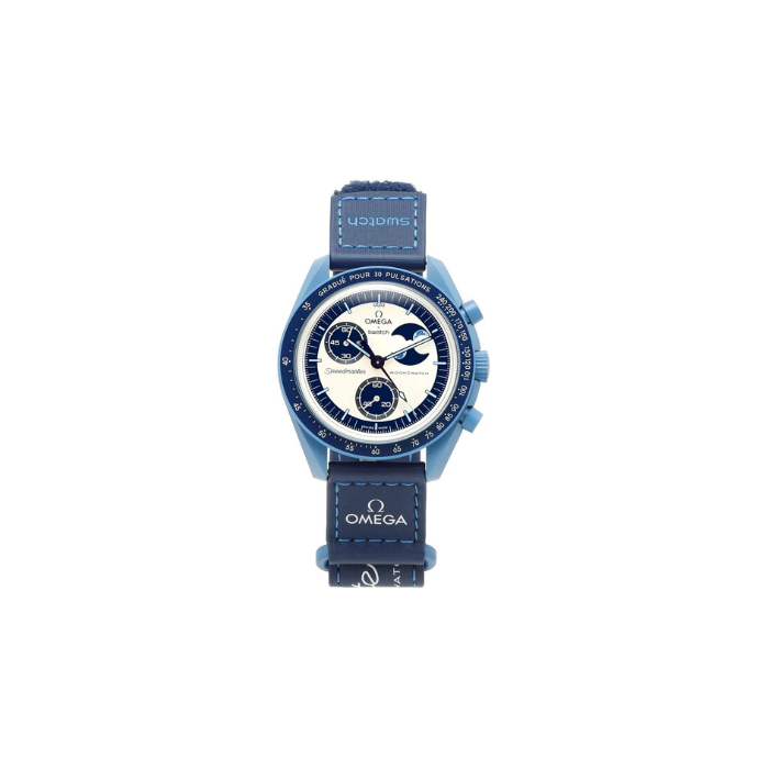 Swatch X Omega Bioceramic Moonswatch Mission To The Super Blue Moonphase