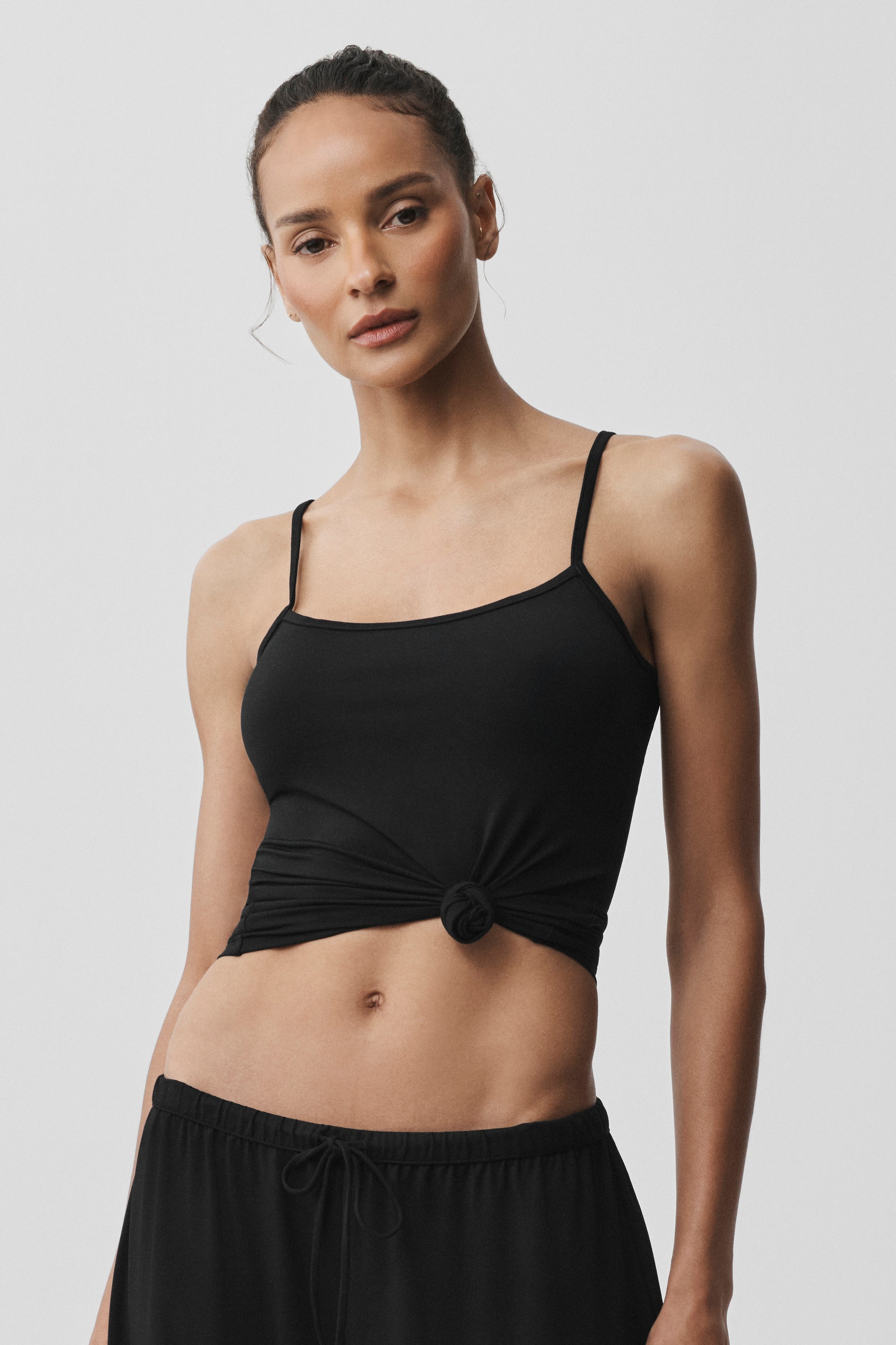 Alo Yoga Alosoft Finesse Cami Tank - Black
