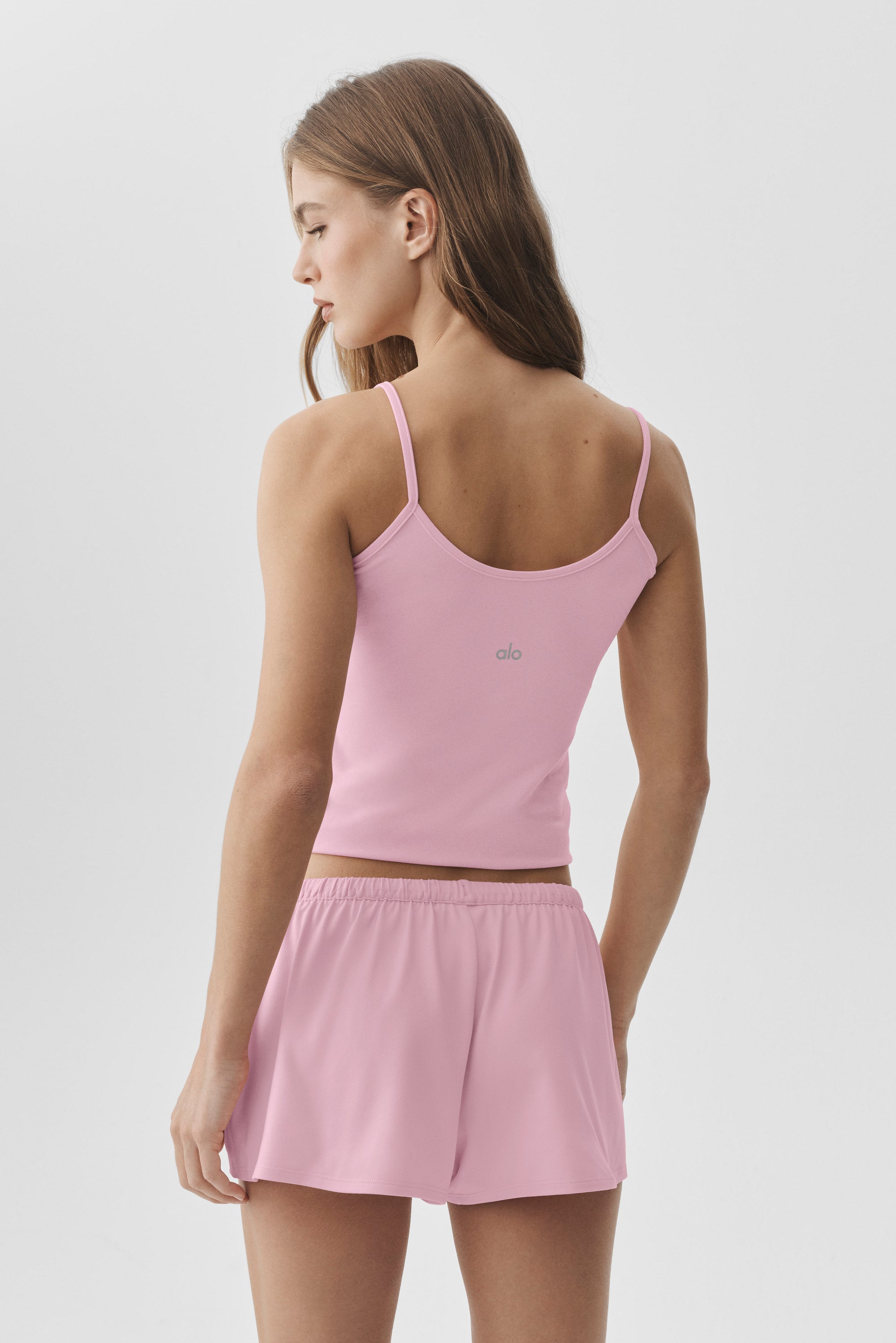 Alo Yoga Alosoft Finesse Cami Tank - Pink Marshmallow