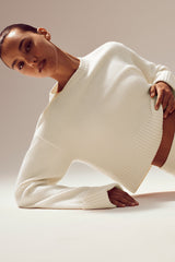 Alo Yoga Cashmere Embrace Pullover - Ivory