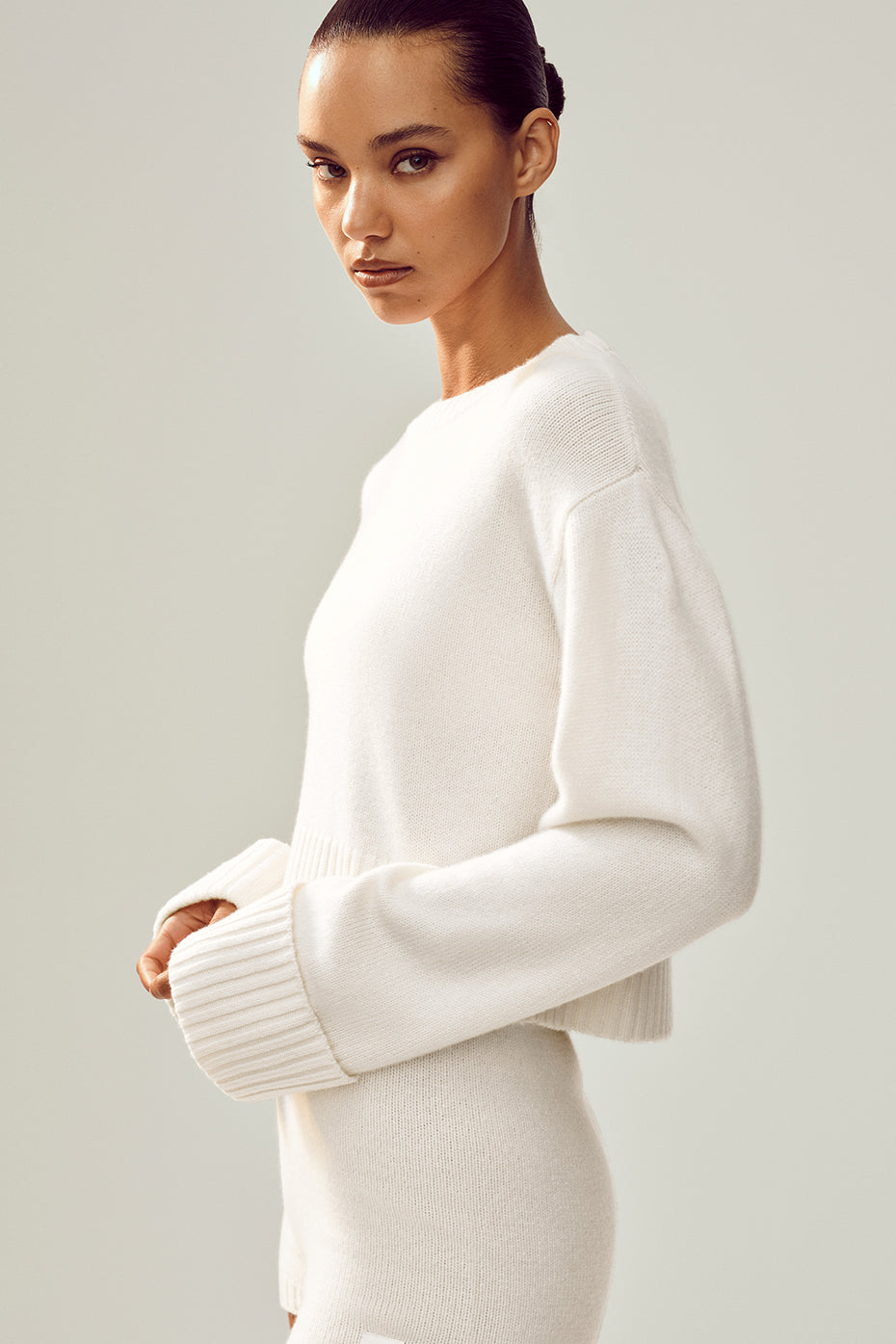 Alo Yoga Cashmere Embrace Pullover - Ivory