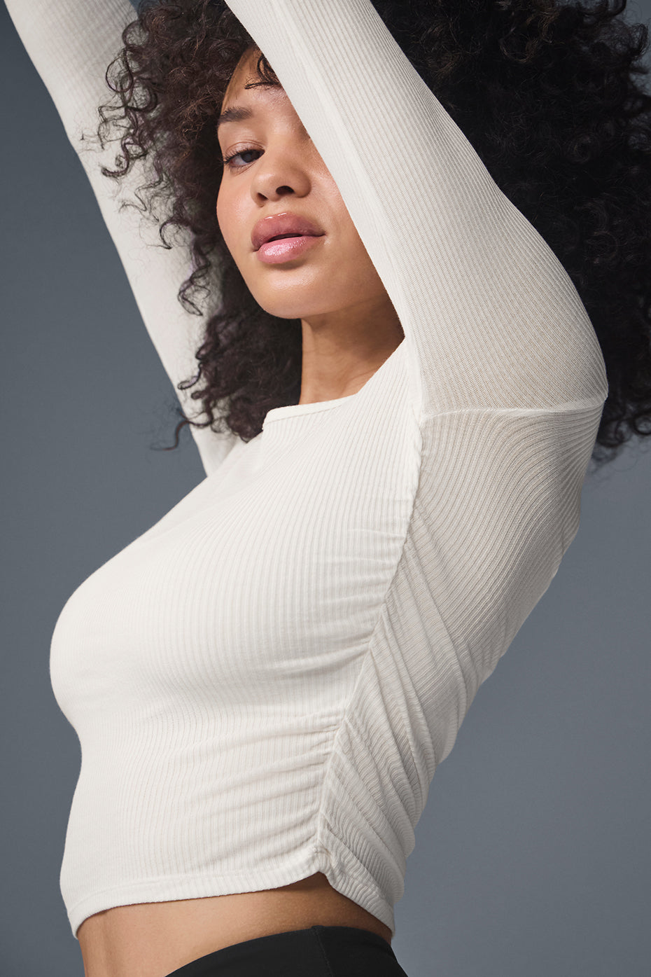 Alo Yoga Gather Long Sleeve - Ivory