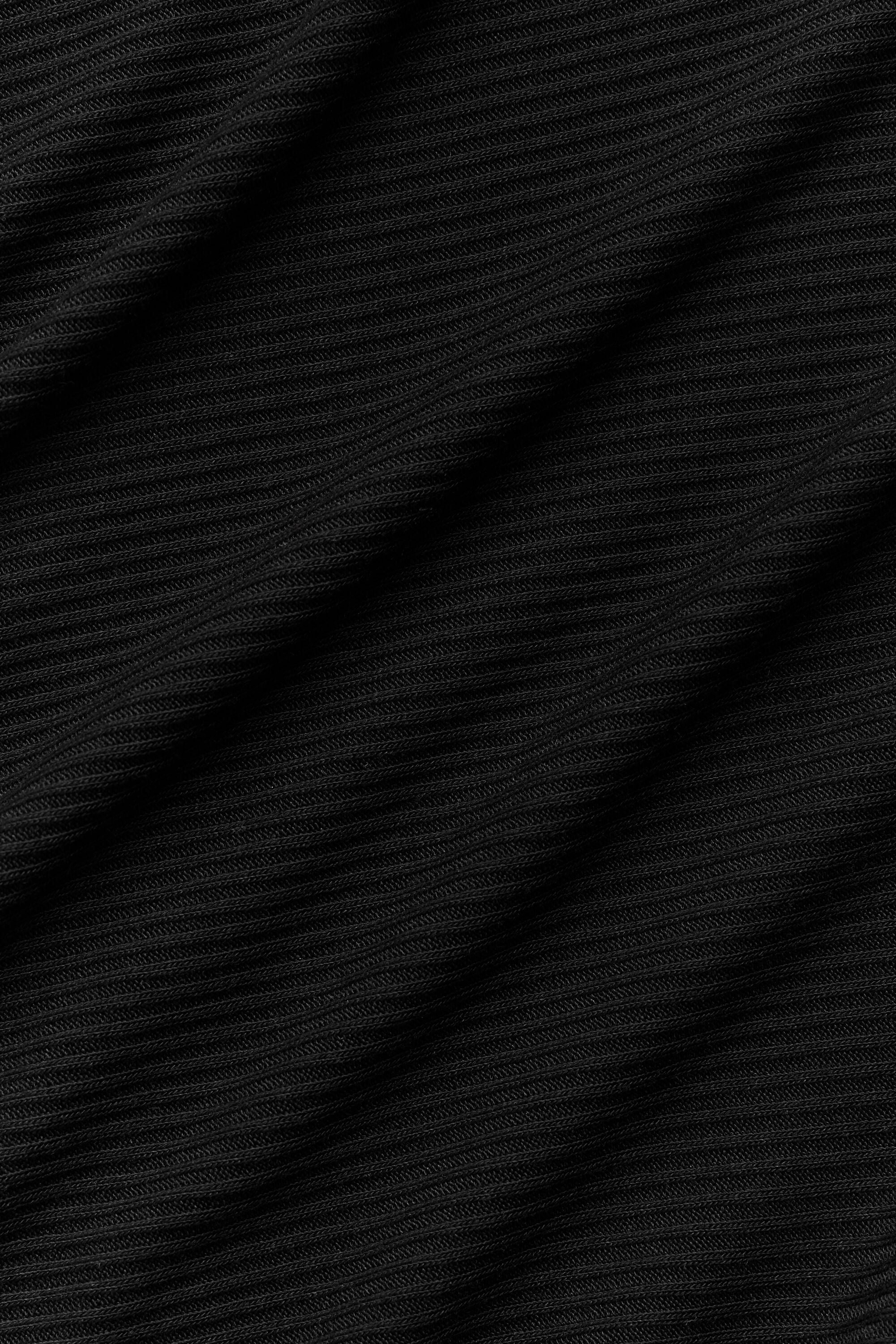 Alo Yoga Ribbed Cropped Whisper Cardigan - Black
