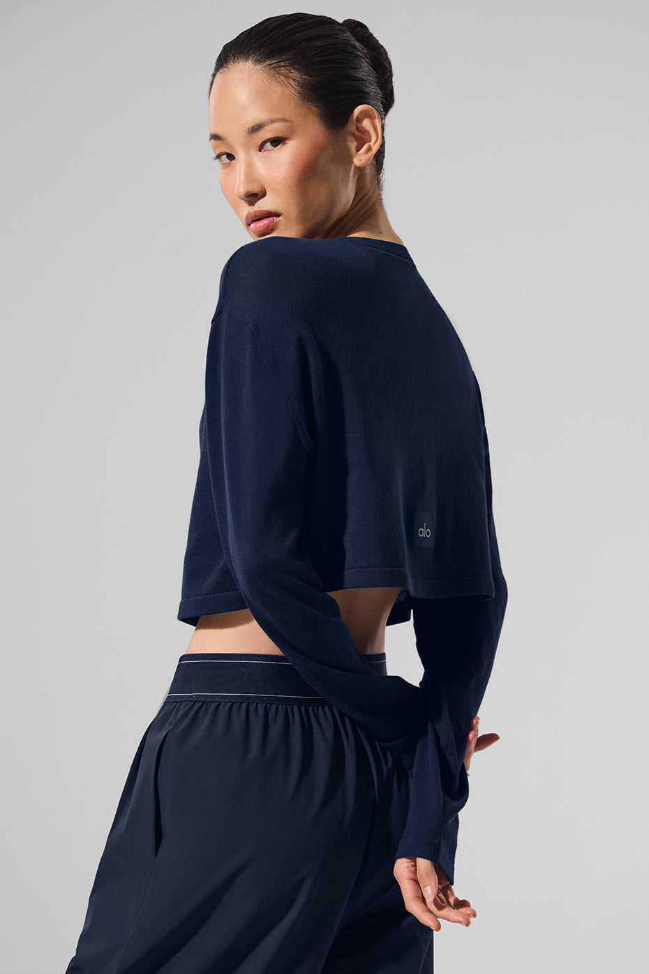 Alo Yoga Supernatural Sweater Cardigan - Navy