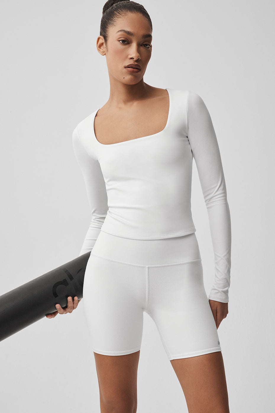 Alo Yoga ALO Softsculpt Precision Long Sleeve - White
