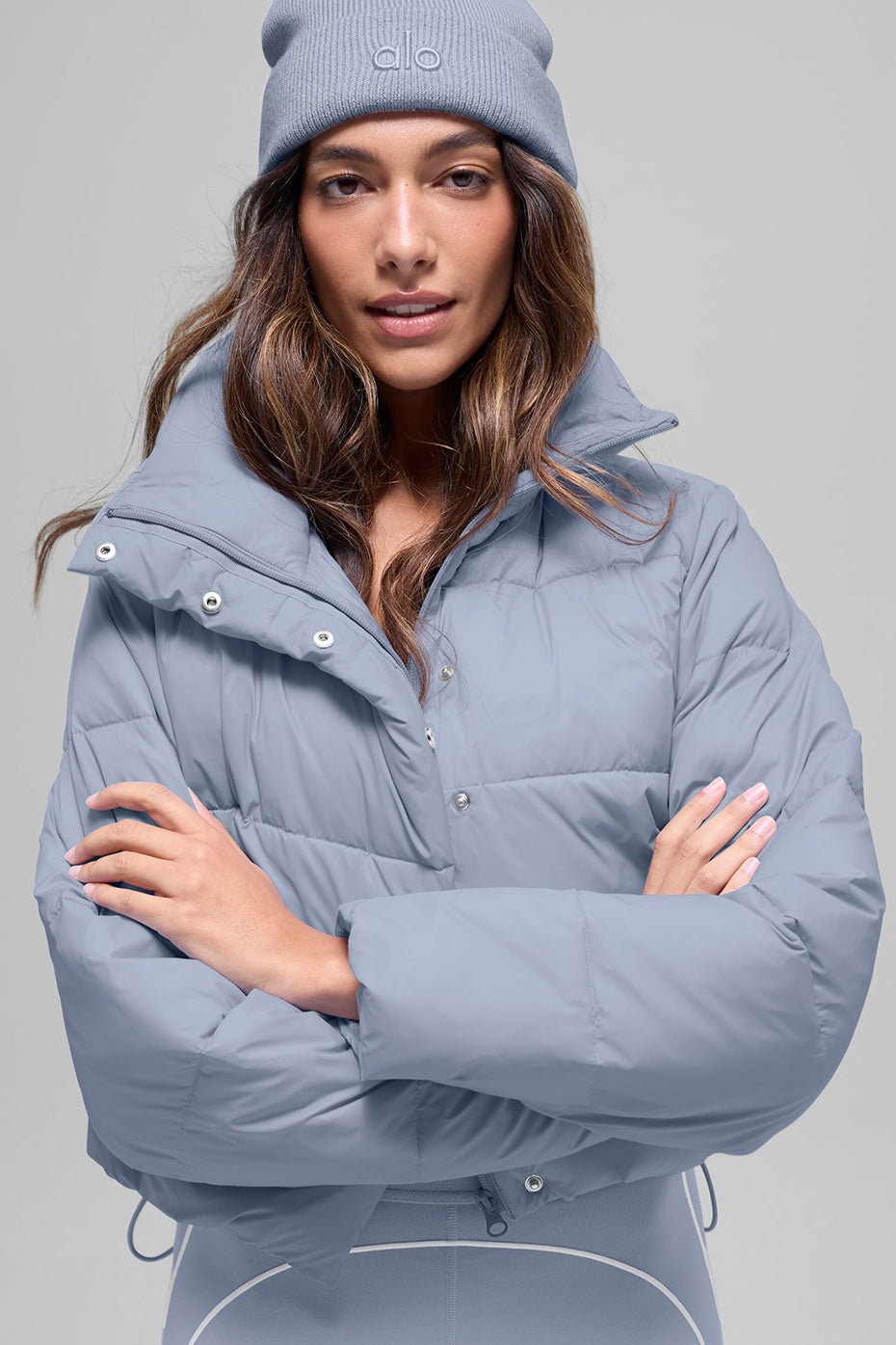Alo Yoga Gold Rush Puffer - Winter Frost